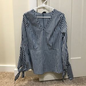 Universal Standard  J.Crew Women’s Gingham Shirt